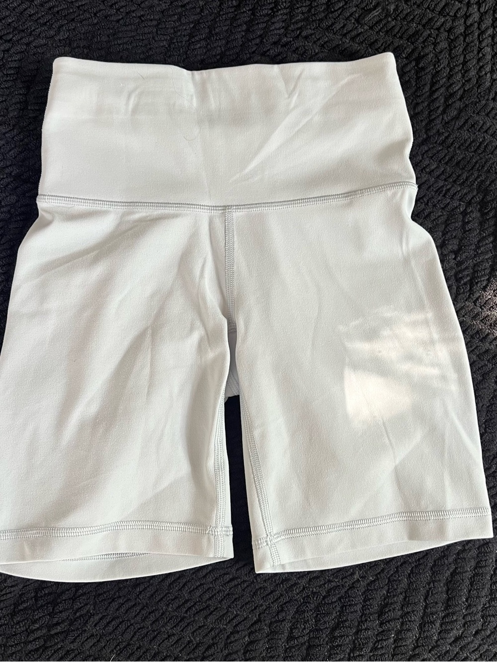 TNA High-Rise White Women’s Bike Shorts